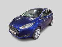 Used Ford Fiesta Titanium 100 HP (73 kW) 2017 Blue Hatchback