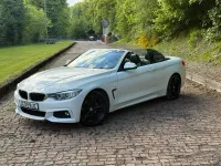 Begagnad BMW 420 M Sport 2015 Vit Cab