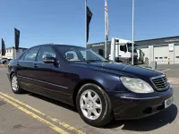 Used Mercedes S500L 297 HP (218 kW) 2001 Blue Sedan