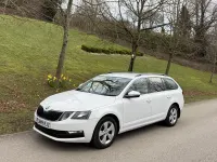 Used Skoda Octavia SE Technology 116 HP (85 kW) 2019 White Estate