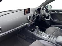 Used Audi A3 S-Line 150 HP (110 kW) 2018 Blue Sedan