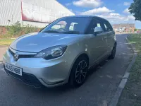 Used MG MG3 106 HP (77 kW) 2016 Silver Hatchback