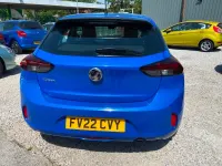 Used Vauxhall Corsa Edition 75 HP (55 kW) 2022 Blue Hatchback