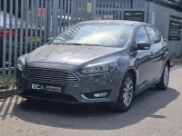 Used Ford Focus Titanium 125 HP (91 kW) 2017 Grey Hatchback