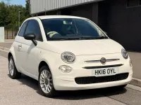 Used Fiat 500 Pop 2016 White Hatchback