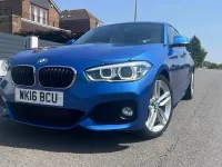 Usado BMW 120 M Sport 2016 Azul Utilitario