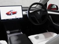 Used Tesla Model Y Long Range AWD 378 kW (514 HP) 2022 Red SUV