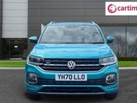 Usado VW T-Cross R-line 150 HP (110 kW) 2020 Azul SUV