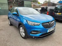 Used Vauxhall Grandland X S 130 HP (95 kW) 2019 Blue SUV