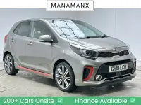 Used Kia Picanto GT-Line 66 HP (48 kW) 2018 Silver Hatchback