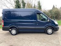 Used Ford Transit Trend 130 HP (95 kW) 2021 Blue Van