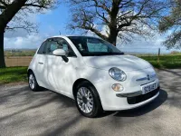 Used Fiat 500 Pop Star 69 HP (50 kW) 2015 White Hatchback