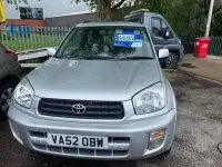 Used Toyota RAV4 147 HP (108 kW) 2002 Silver SUV
