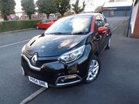 Used Renault Captur Dynamique 90 HP (66 kW) 2014 Black/orange SUV