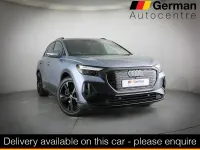 Second-hand Audi Q4 e-tron S-Line 219 kW (299 CP) 2022 Albastru SUV