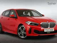 Used BMW 118 M Sport 134 HP (98 kW) 2023 Red Hatchback