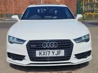 Used Audi A7 Black Edition 2017 White Hatchback
