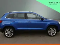 Gebraucht Skoda Karoq SE L 150 PS (110 kW) 2020 Blau SUV