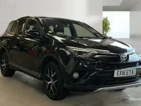 Used Toyota RAV4 Hybrid 197 HP (144 kW) 2016 Black SUV