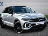 Used VW T-Roc Black Edition 150 HP (110 kW) 2025 Pyrite silver with black roof SUV