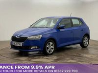 Used Skoda Fabia SE 60 HP (44 kW) 2021 Blue Hatchback