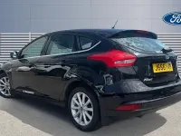 Used Ford Focus Titanium 125 HP (91 kW) 2017 Black Hatchback