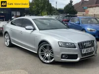 Used Audi S5 Sportback 333 HP (244 kW) 2010 Silver Hatchback