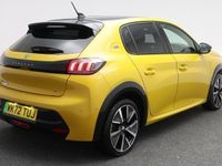 Used Peugeot e-208 GT 100 kW (136 HP) 2022 Yellow Hatchback