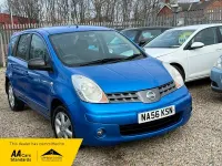Used Nissan Note SE 110 HP (80 kW) 2006 Blue Hatchback