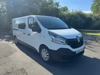 Gebraucht Renault Trafic Business 2015 Weiß Van / Kleinbus