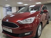 Used Ford C-MAX Zetec 125 HP (91 kW) 2017 Red MPV