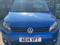 Used VW Caddy Highline 102 HP (75 kW) 2014 Blue MPV