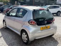 Used Toyota Aygo 67 HP (49 kW) 2011 Silver Hatchback
