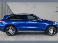 Used Mercedes EQC400 AMG line 300 kW (408 HP) 2023 Spectral blue metallic SUV