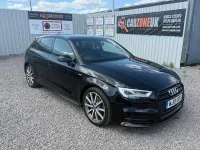 Used Audi A3 Sportback Black Edition 150 HP (110 kW) 2019 Black Hatchback