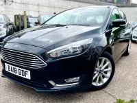 Used Ford Focus Titanium 2018 Black Hatchback