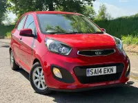 Used Kia Picanto 2014 Red Hatchback