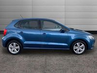 Used VW Polo Edition 73 HP (53 kW) 2017 Blue Hatchback