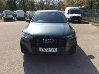 Begagnad Audi Q7 Black Edition 2023 Grå SUV