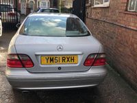 Używany Mercedes CLK230 Elegance 2002 Srebrny Coupe