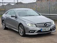 Used Mercedes E220 2010 Silver Coupe