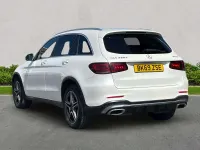 Used Mercedes GLC220 AMG line 2019 White Estate