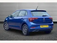 Used VW Polo Life 95 HP (69 kW) 2023 Blue Hatchback
