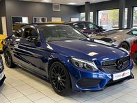 Used Mercedes C200 AMG Line Premium 184 HP (135 kW) 2016 Blue Coupe