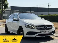 Used Mercedes A250 Premium 2015 White Hatchback