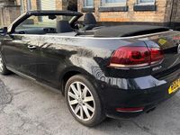 Used VW Golf Cabriolet S 2012 Black Cabriolet
