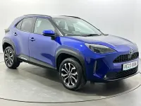 Used Toyota Yaris Hybrid Design 2023 Blue Hatchback