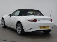 Used Mazda MX5 131 HP (96 kW) 2017 White Cabriolet