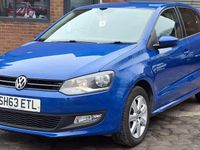 Used VW Polo Edition 60 HP (44 kW) 2013 Blue Hatchback