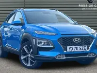Used Hyundai Kona Premium 120 HP (88 kW) 2020 Blue SUV